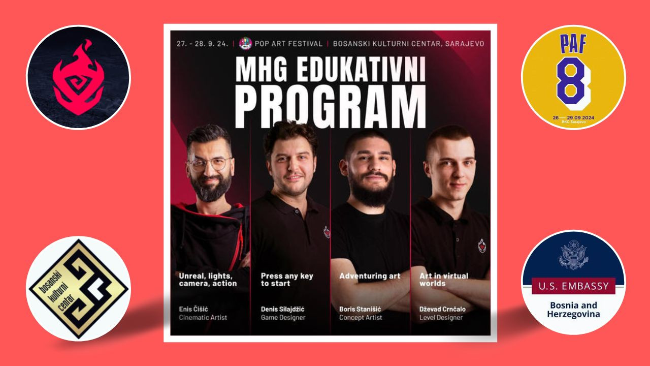 Prijavite se na Mad Head Games EDUKATIVNI PROGRAM – Uronite u Svijet Gejminga i Umjetnosti! 🎮