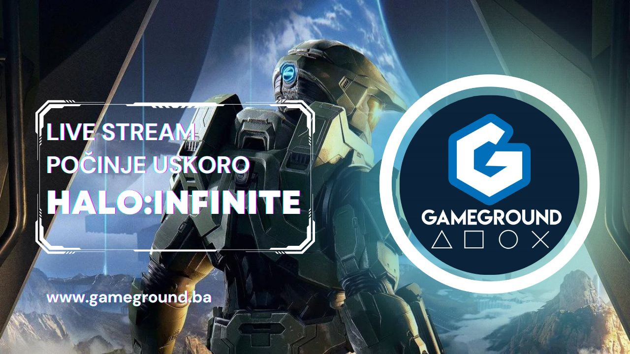 Streamali smo Halo: Infinite na GameGround.ba youtube kanalu
