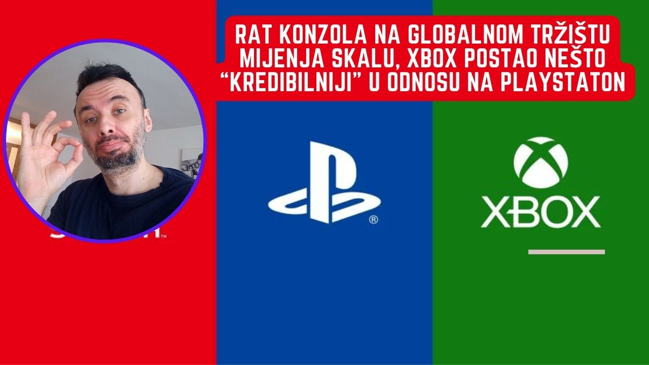 Rat konzola na globalnom tržištu mijenja skalu, Xbox postao nešto “kredibilniji” u odnosu na PlayStaton