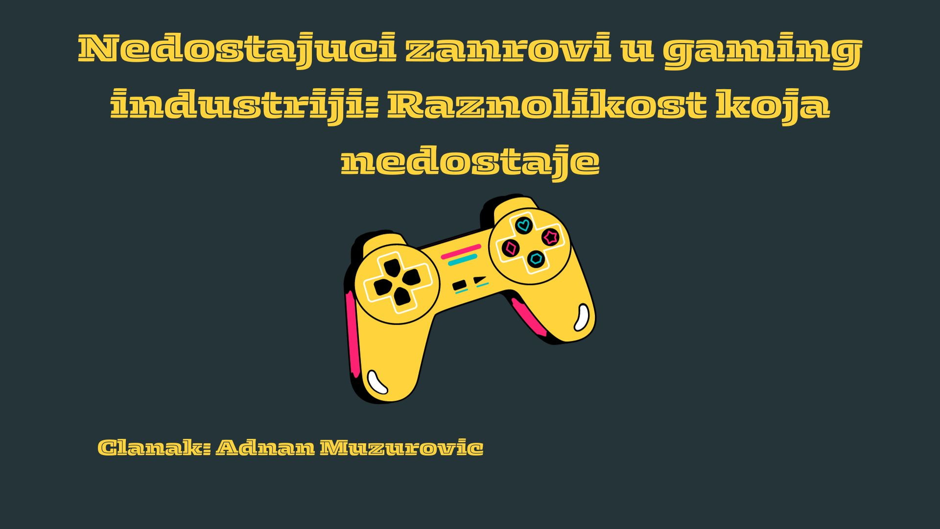 Nedostajući žanrovi u gaming industriji: Raznolikost koja nedostaje