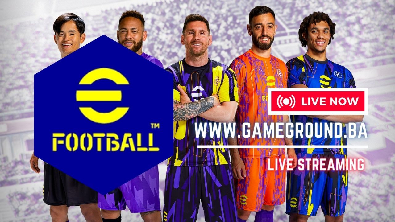 Streamali smo eFootball 23 na GG kanalu