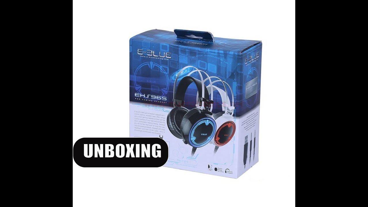 Pogledajte unboxing E-Blue Headset EHS 965 verzije