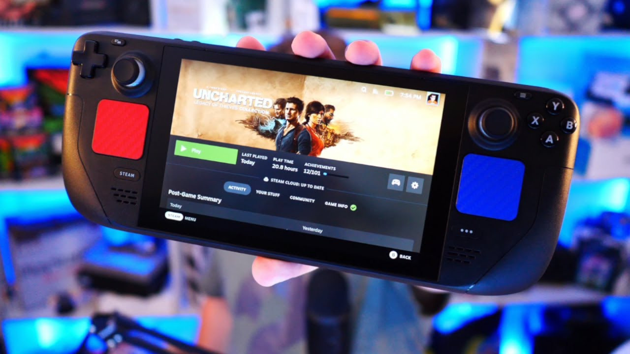 Prijenosna platforma Steam Deck može pokrenuti kolekciju igara Uncharted Legacy of Thieves namjenjenu za PC platformu
