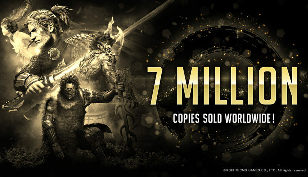 Nioh igre Koei Tecmo izdavača prodane u 7 miliona primjeraka