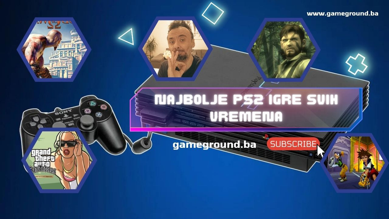 Predstavljamo vam TOP 5 igara za legendarnu PlayStation 2 igraću konzolu