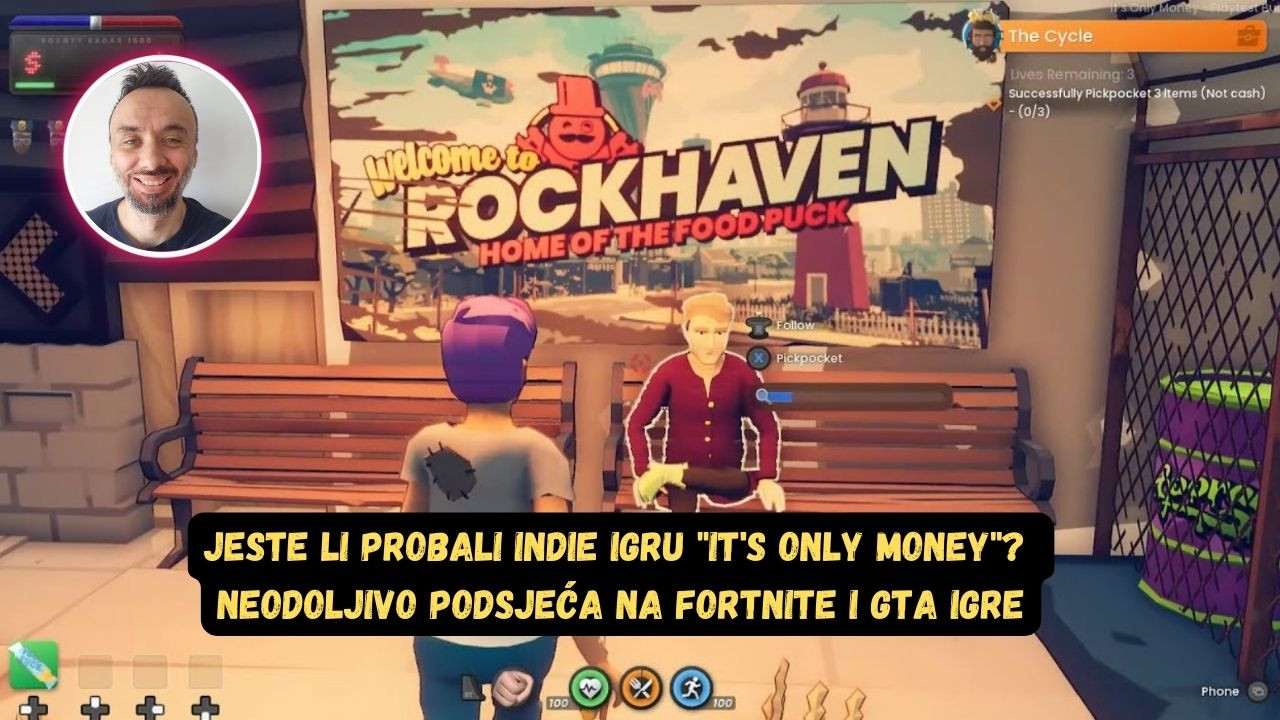 Jeste li probali indie igru "It's Only Money"? Neodoljivo podsjeća na Fortnite i GTA igre