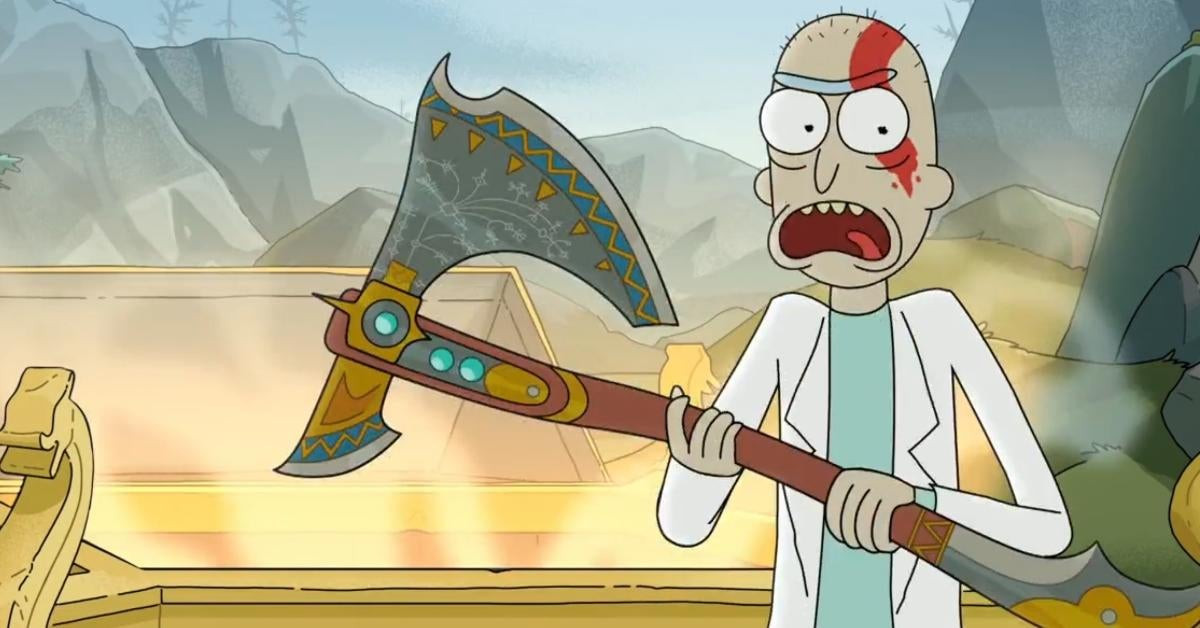 Humoristična serija Rick and Morty reklamirala nadolazeći God of War Ragnarok