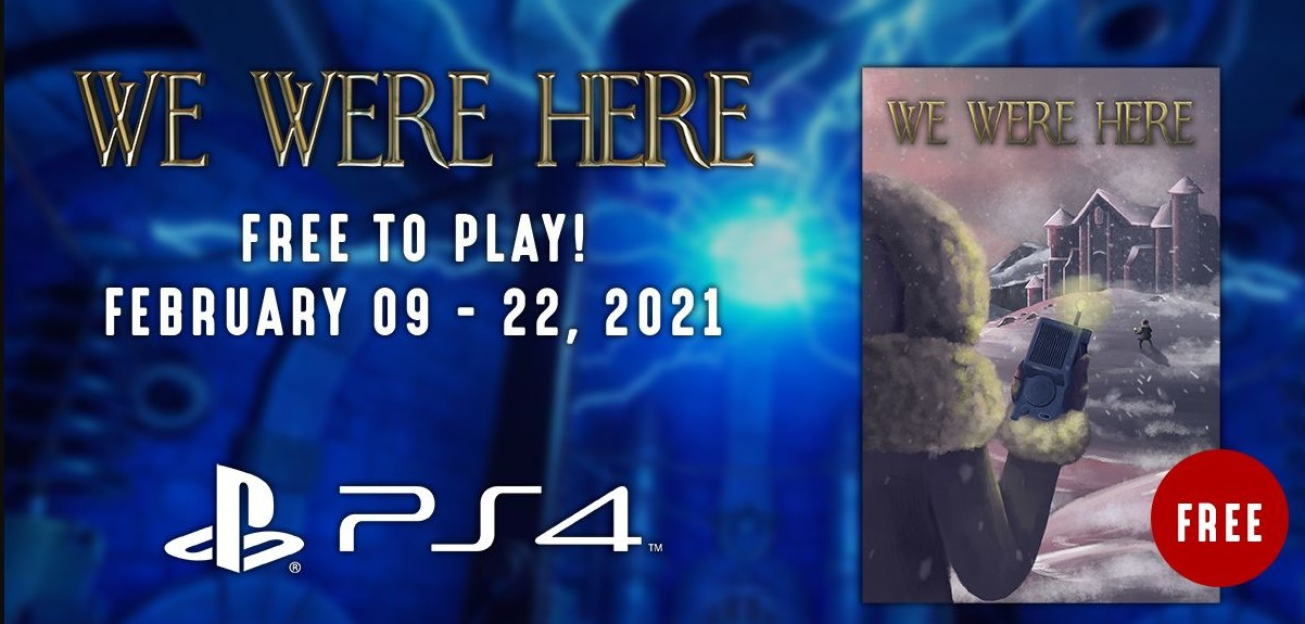 Besplatno se dijeli We Were Here igra na PS4 konzoli