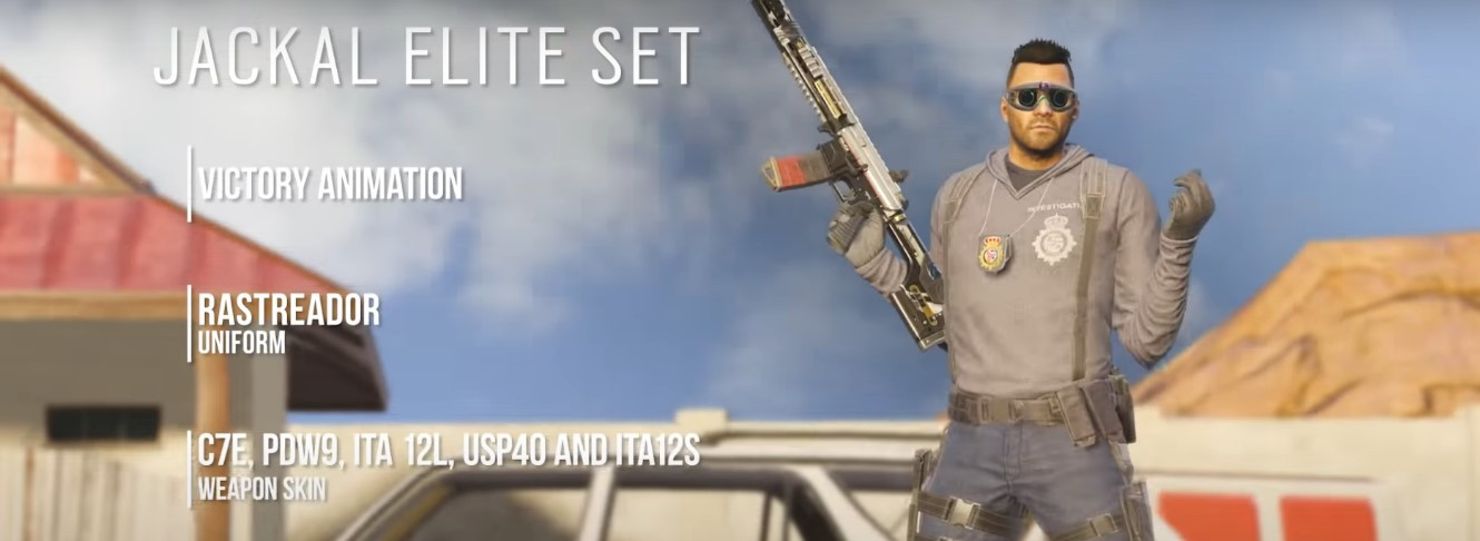 Rainbow Six Siege dobio set skinova za Jack Elite protagonistu