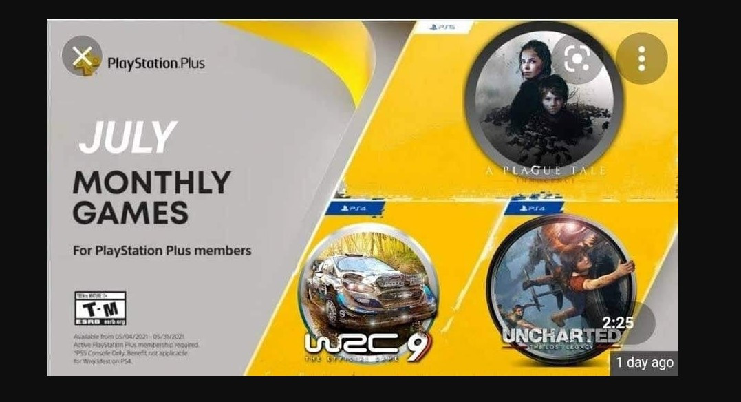 Procurile neslužbeno tri nove igre za PS Plus pretplatnike  u mjesecu julu