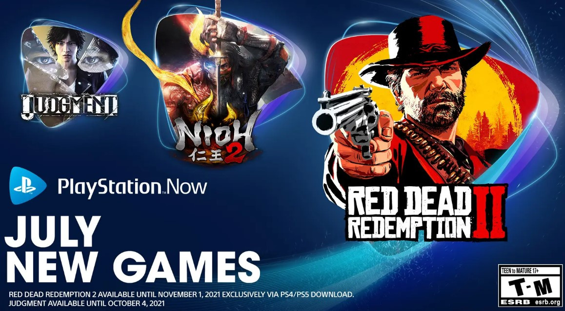 Read Dead Redemption 2, Nioh 2, Judgment naslovi, dolaze na PS Now Online uslugu