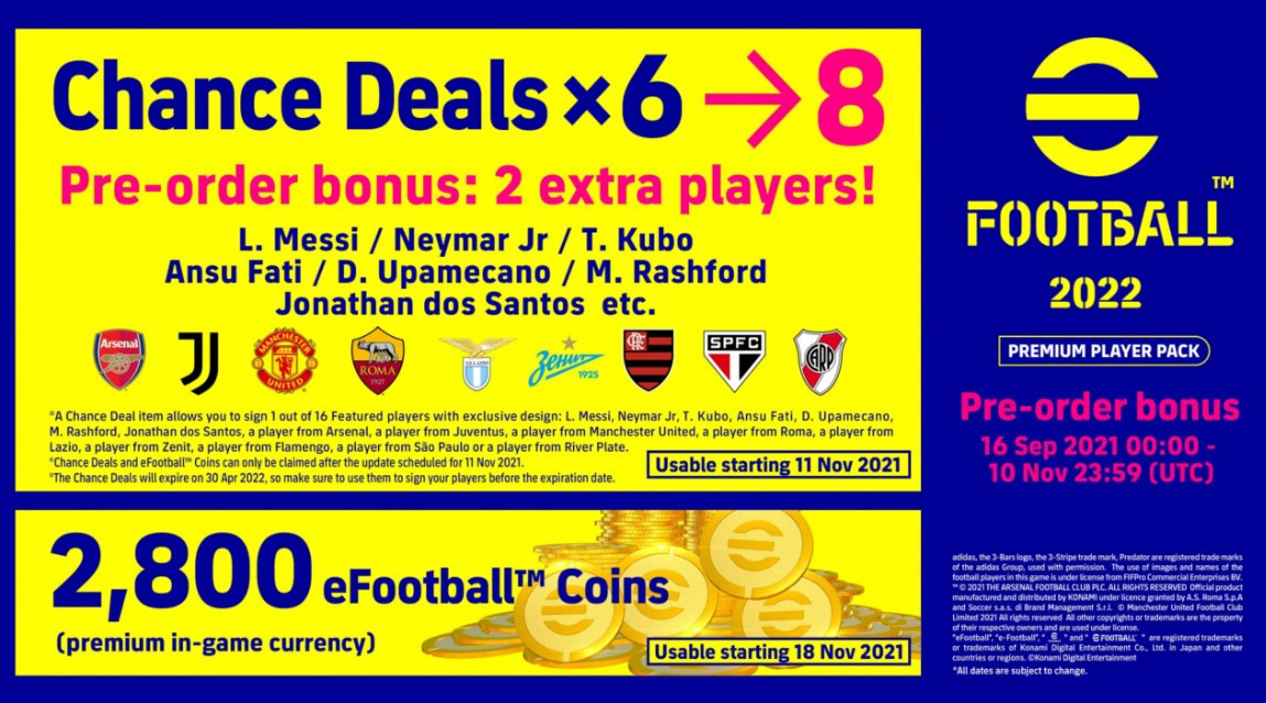 eFootball lansirati će bundle vrijedan “samo“ 40 eura