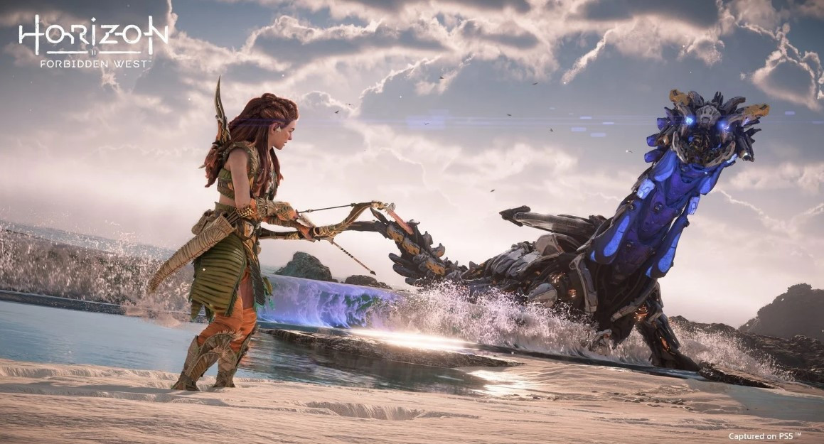 Lansirane fotografije Horizon: Forbidden West igre za PS4 verziju konzole