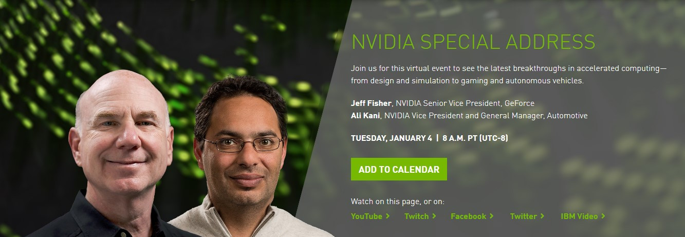 Firma Nvidia  će početkom januara 22. godine najverovatnije predstavit svoje nove modele