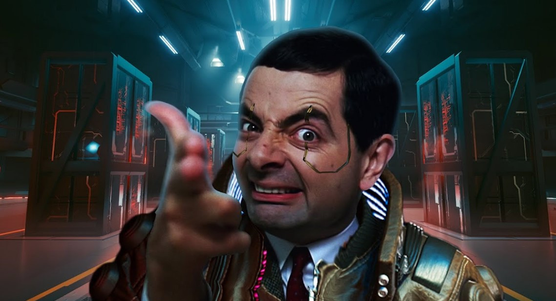 Pogledajte kako se popularni Mr. Bean snalazi u Cyberpunk 2077 gaming naslovu