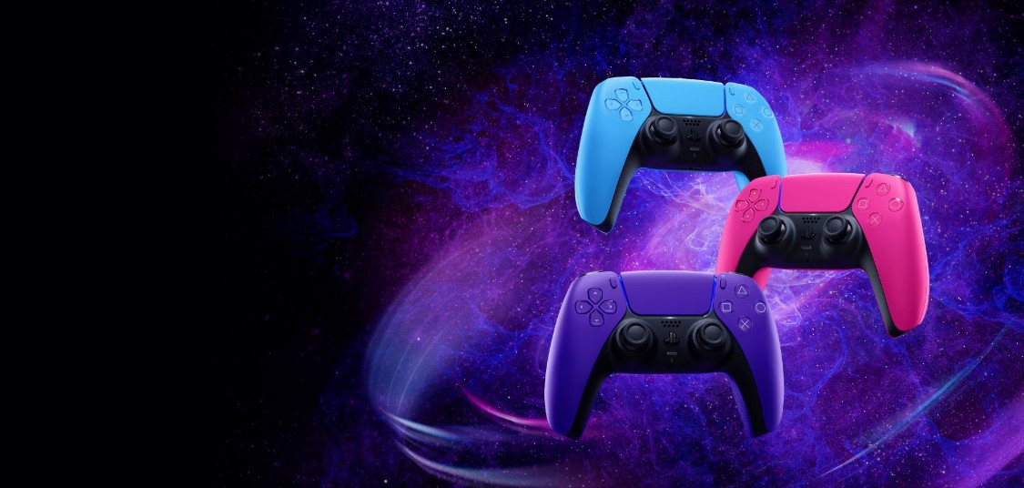 Novi bežični kontroleri DualSense Starlight Blue, Galactic Purple & Nova Pink od danas su službeno u prodaji