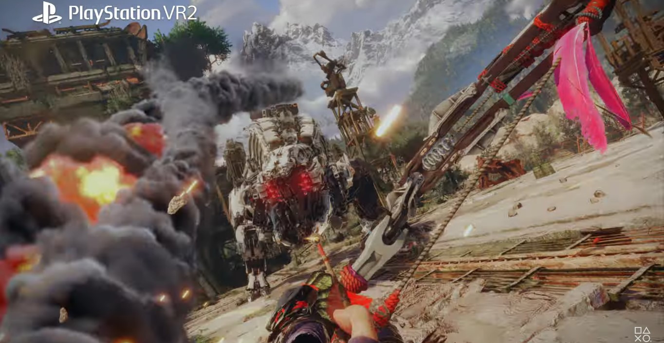 Pogledajte kako izgleda Horizon: Call of the Mountain kroz prizmu PlayStation VR2 nadolazećeg headseta