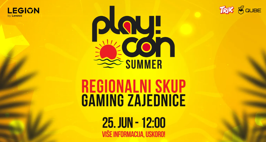 Službeno najavljen Play!Con Summer 2022 event