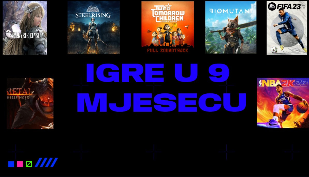 Predstavljamo TOP 10 igara za mjesec septembar