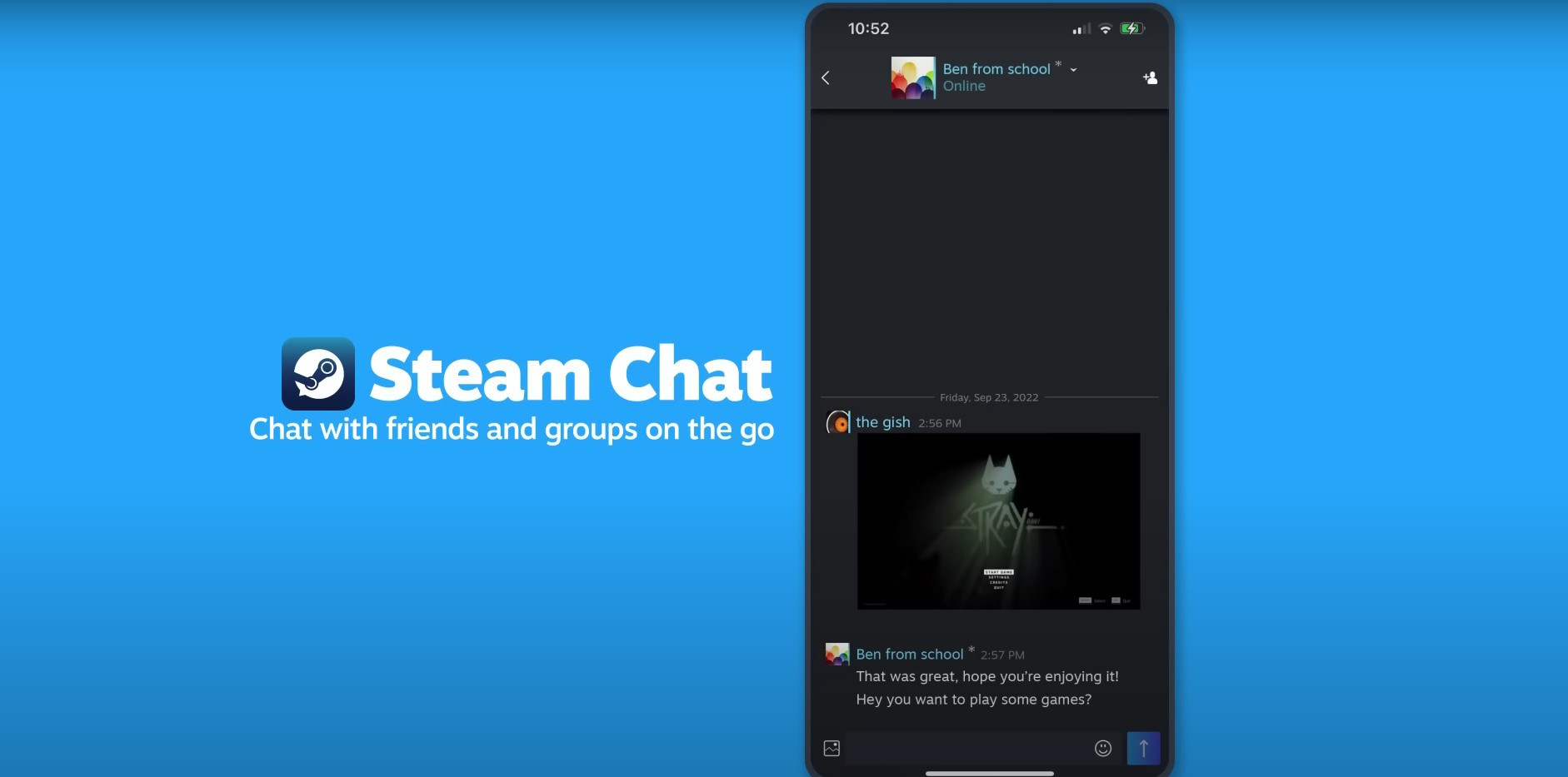 Mobilna aplikacija Steam doživjela UX/UI promjene