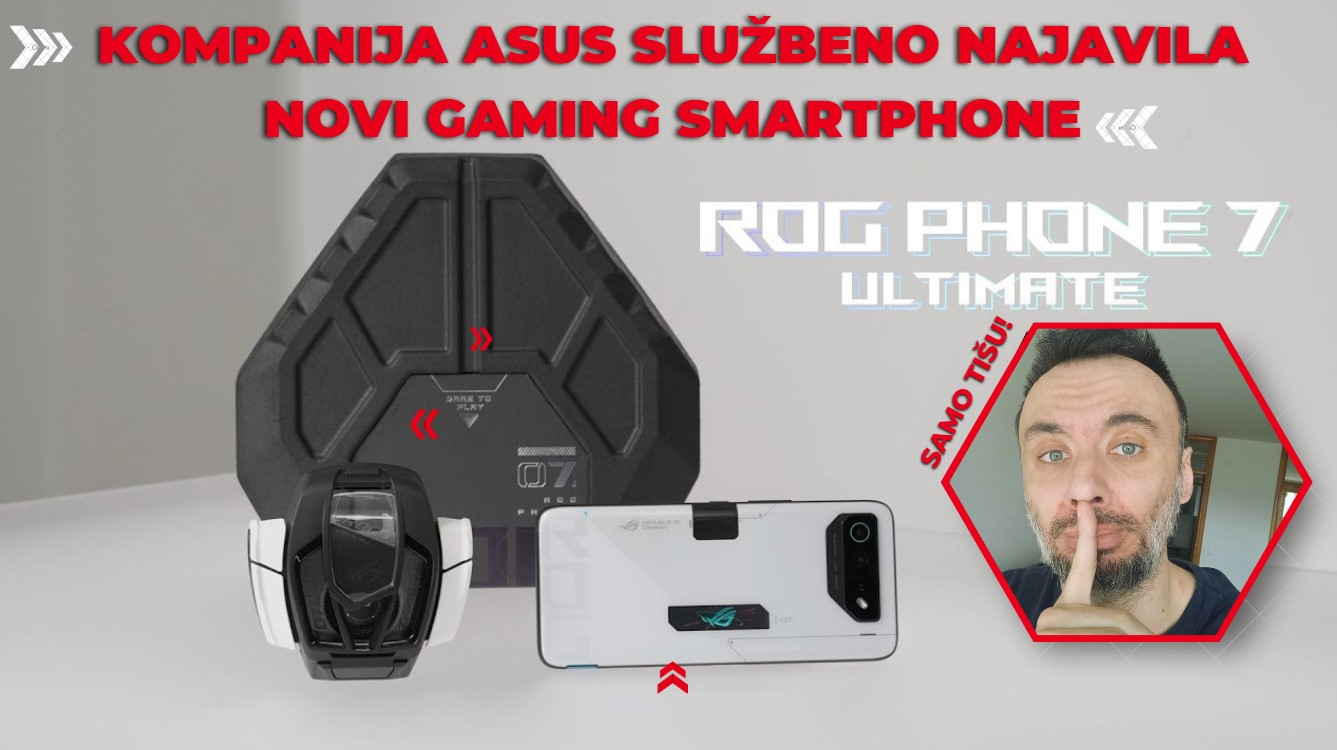Kompanija ASUS službeno najavila novi  ROG Phone 7 gaming smartphone