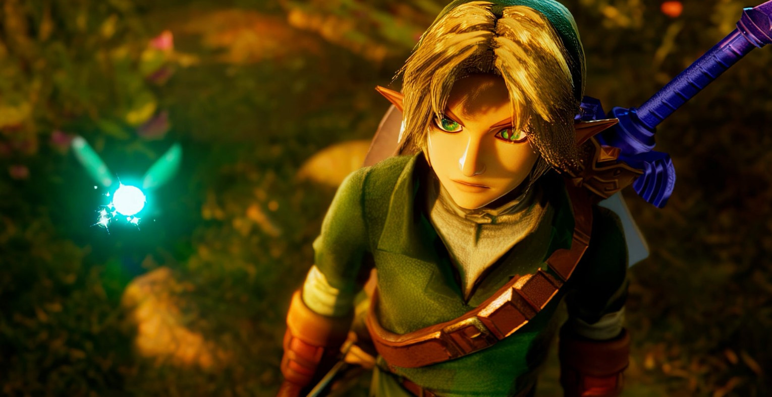 Naslov: "Zelda: Ocarina of Time u prelijepoj Unreal Engine 5 grafici - Fanovi oduševljeni RwanLinkovim remasterom Goron Citya"
