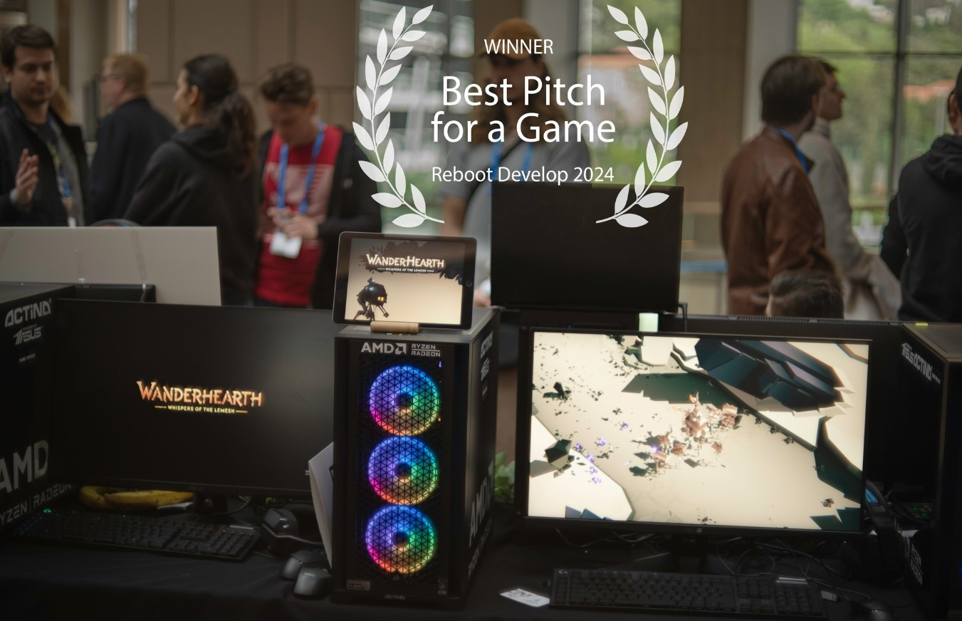 AI Interactive blista na gaming sceni: Novi uspjeh za WanderHearth igru i na Reboot Develop konferenciji!