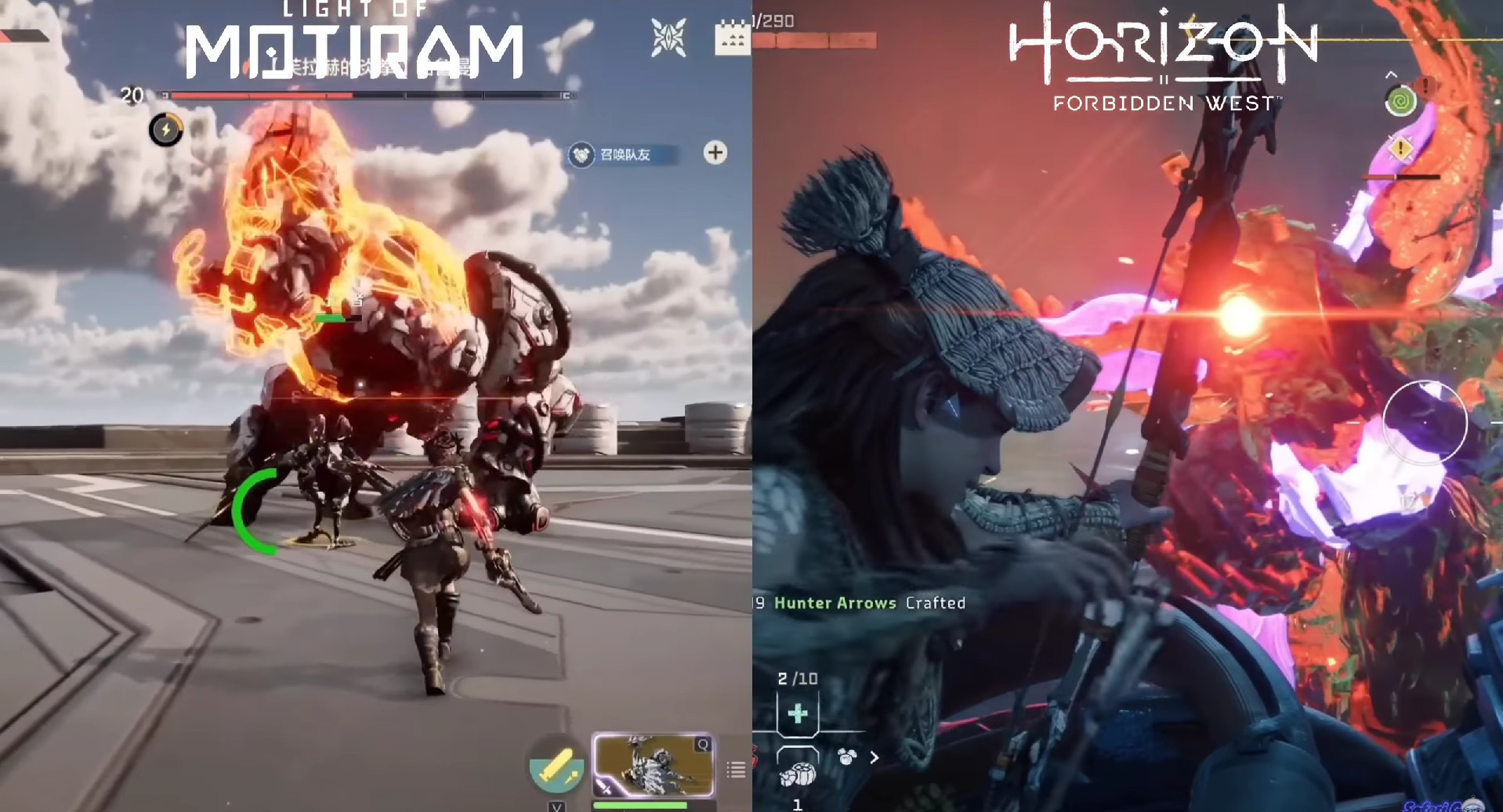 Sony tužio kompaniju Tencent  zbog igre Light of Motiram koja je slična Horizon serijalu