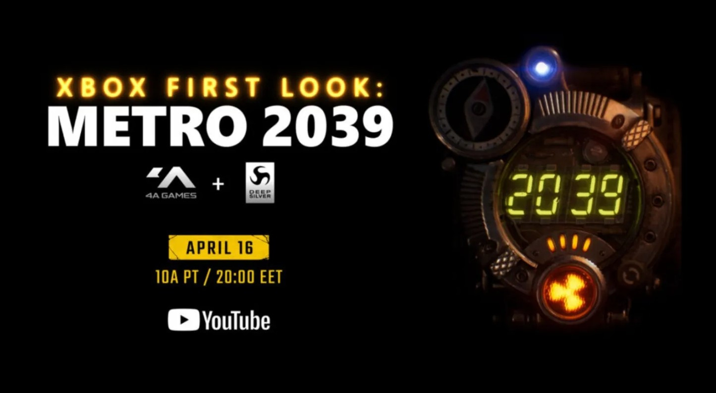 ZVANIČNO: Metro 2039 je nova igra u serijalu, premijera zakazana za četvrtak!