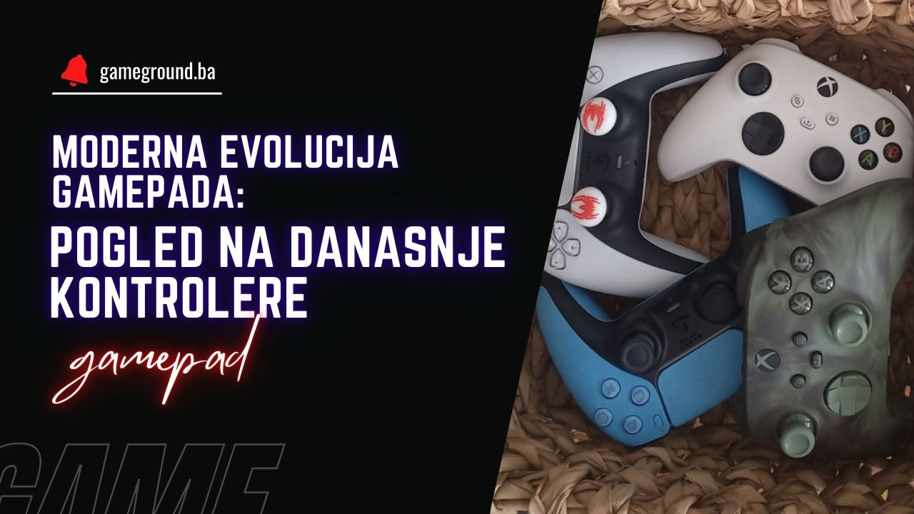 Moderna evolucija gamepada – Pogled na današnje kontrolere