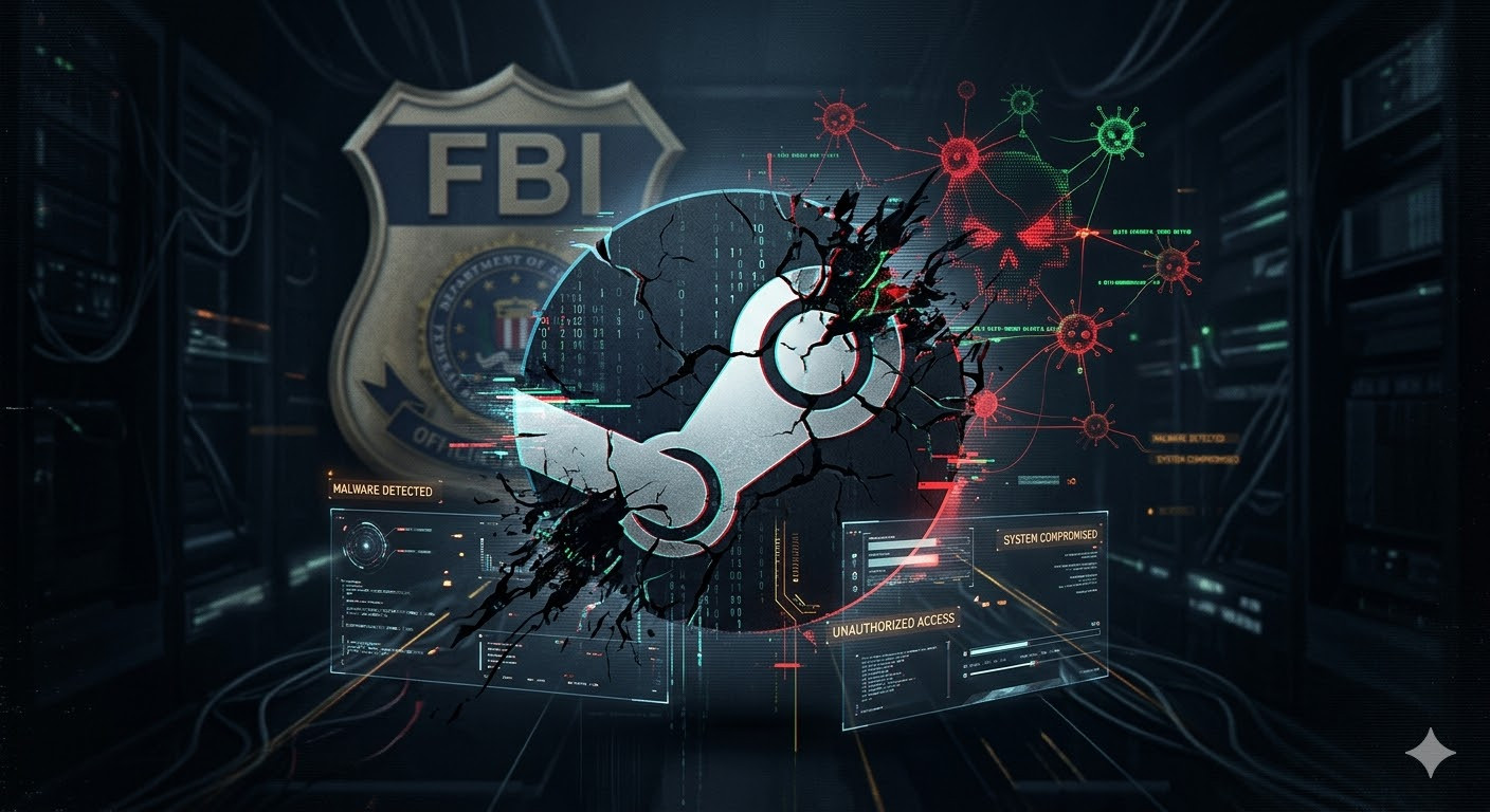FBI PODIGAO UZBUNU: Steam postao poligon za opasni malware – Gamegroundovci, provjerite listu zaraženih igara!