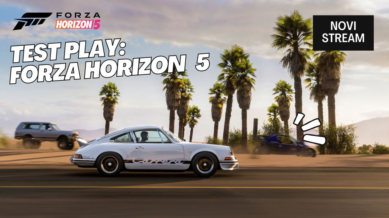 Streamali smo Forza Horizon 5 racing igru