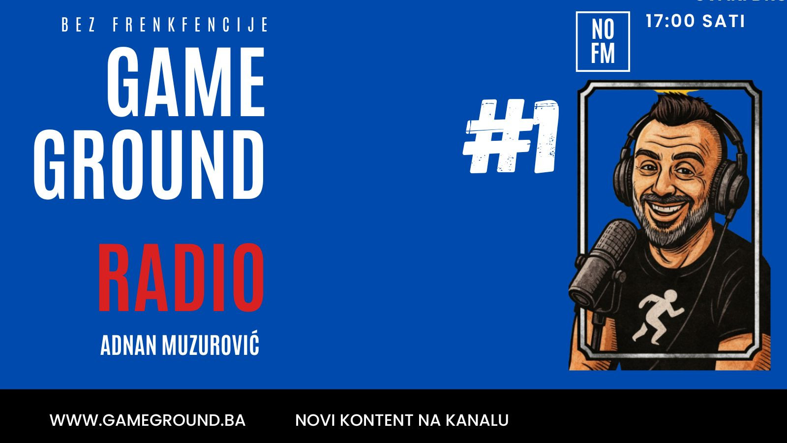 Novi GameGround format: Bez Frekfencije donosi gaming vijesti u radijskom stilu