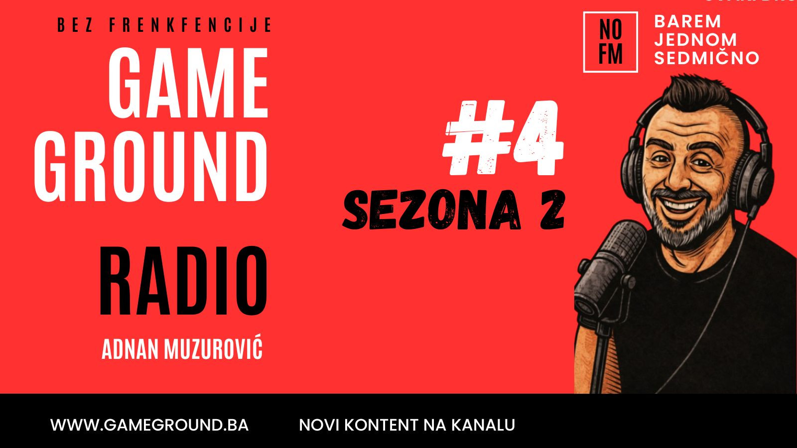 GameGround Radio – Bez Frekvencije: nova epizoda donosi gaming novosti i temu o streaming setupu